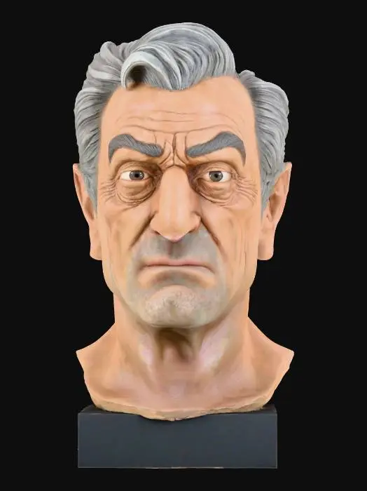 3D model for super high definition hyper realism bust of Robert De Niro