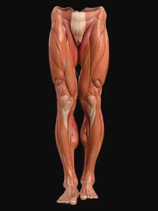 3D model for man leg