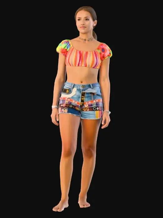 3D model for "Beach Vibes"