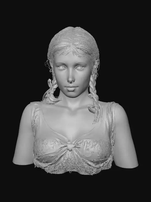 3D model for Serene Contemplation