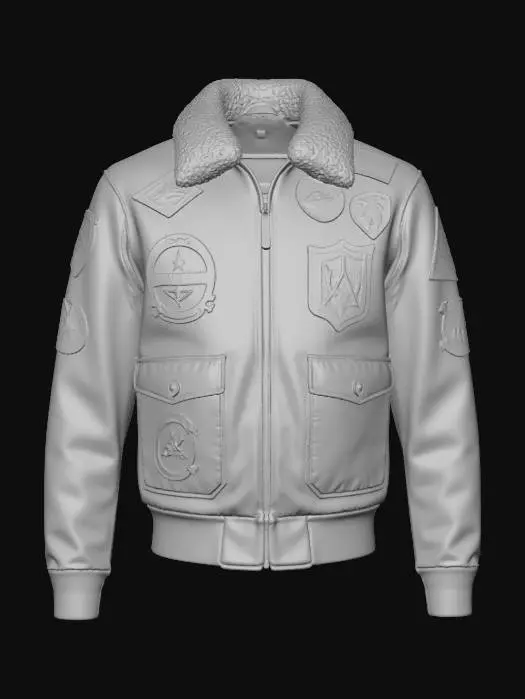 3D model for Top Gun Aviator Jacket