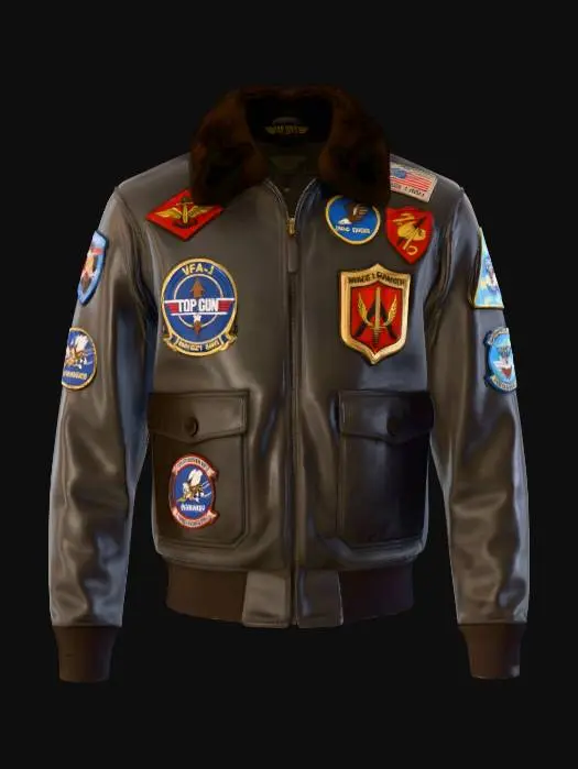 3D model for Top Gun Aviator Jacket