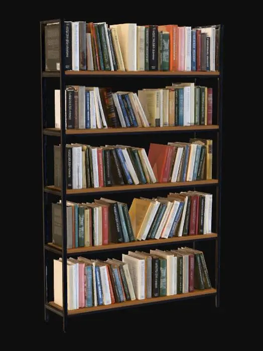 3D model for Bookshelf Collection