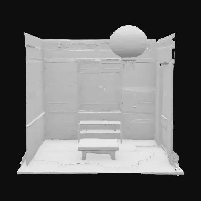 3D model for beautiful japanese room in a house