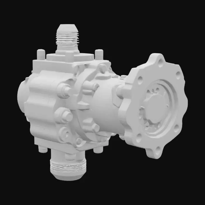 3D model for Fuel Pump Mechanism