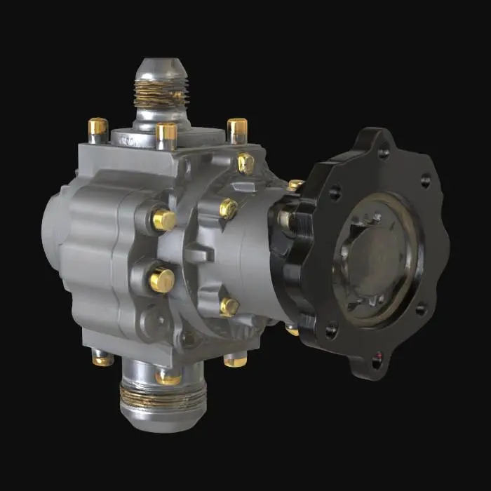 3D model for Fuel Pump Mechanism