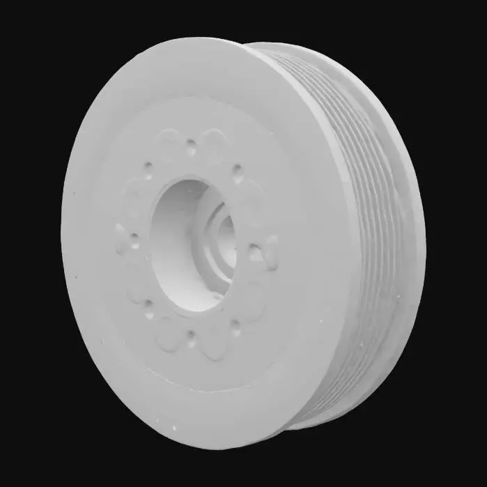 3D model for ATI Super Damper Pulley Wheel