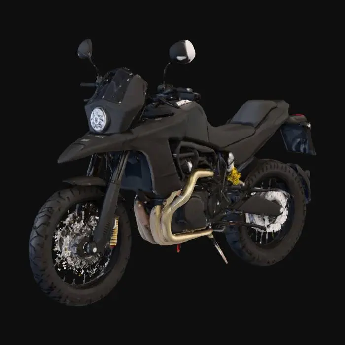 3D model for Ducati enduro motorcycle
