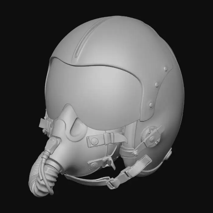 3D model for Pilot Helmet Maverick
