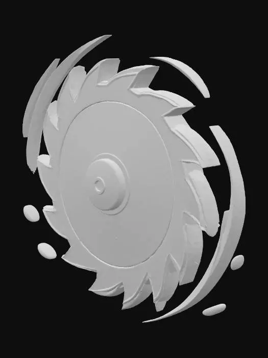 3D model for Whirling Blade