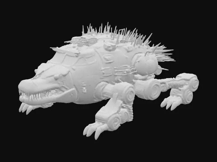 3D model for Desert Mechodile