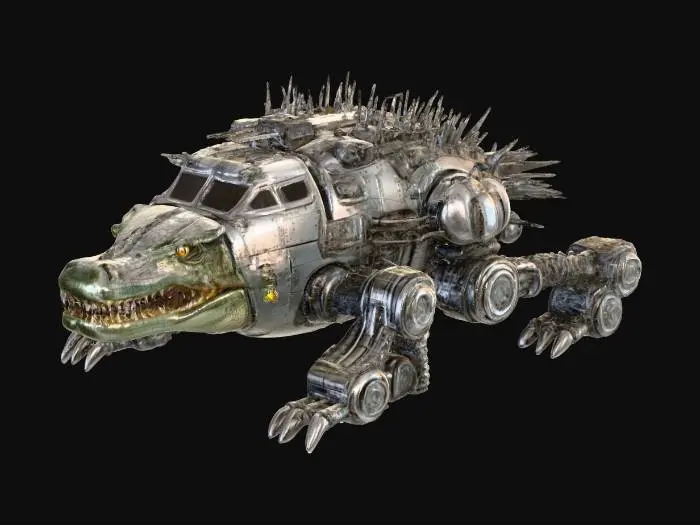 3D model for Desert Mechodile