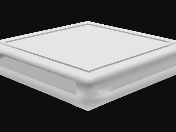 3D model for Ornate Wooden Platform