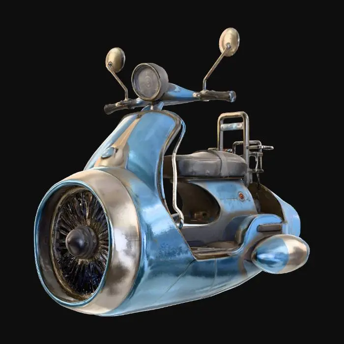 3D model for Sky Scooter