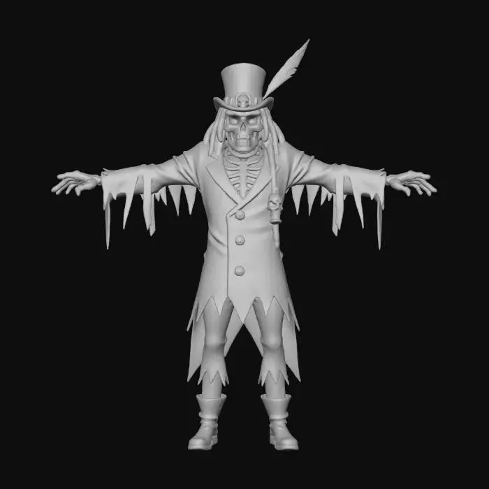 3D model for Voodoo Specter, #Halloween2025#