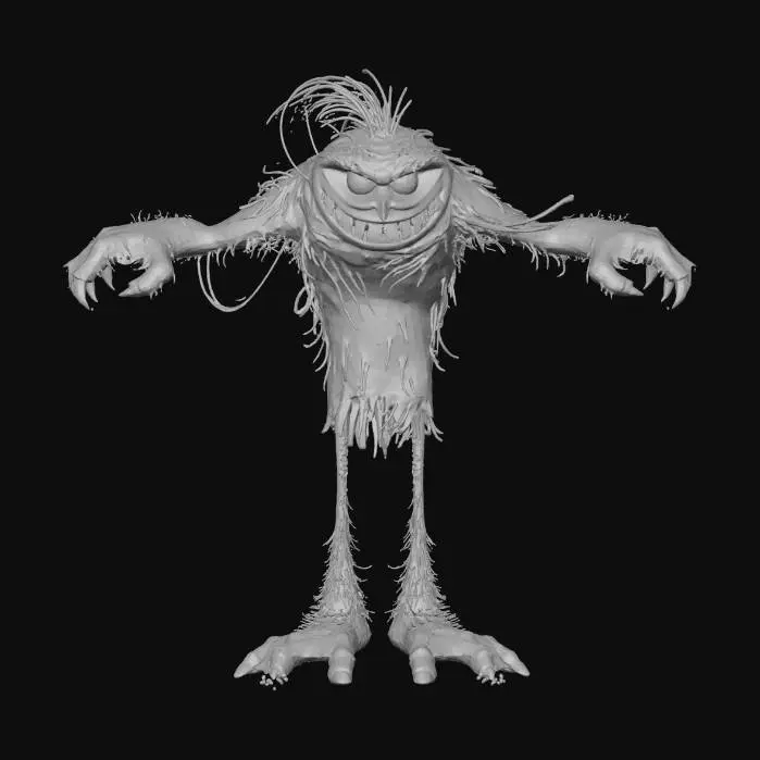3D model for Grinning Monster, #Halloween2025#