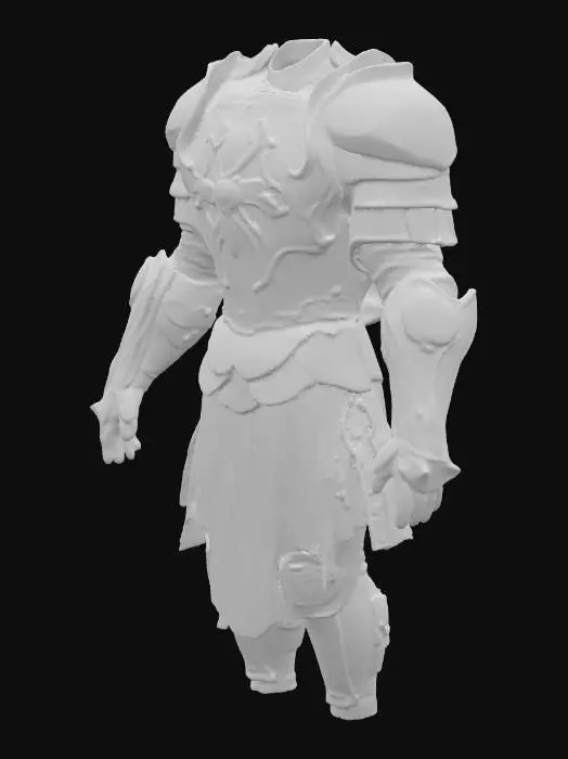 3D model for Uma armadura de ombro personalizada no estilo dos fpaladinos, projetada para impressão 3D. Uma armadura de ombro único. Sem peitoral, sem ombros duplos. Apenas um ombro único, que cobre a parte superior do ombro humano.
O modelo deve se basear apenas em relevo e geometria, não em texturas.
Principais características: formato curvo exagerado, sulcos acentuados, placas em camadas, runas e símbolos ocultos gravados diretamente na superfície, ornamentos de luz, semelhantes a chamas, rachaduras e danos de batalha esculpidos na malha. , #PBR#