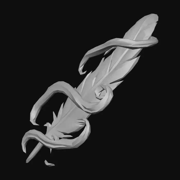 3D model for Drans Feather