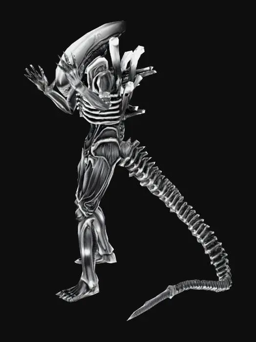 3D model for Alien Creature Design