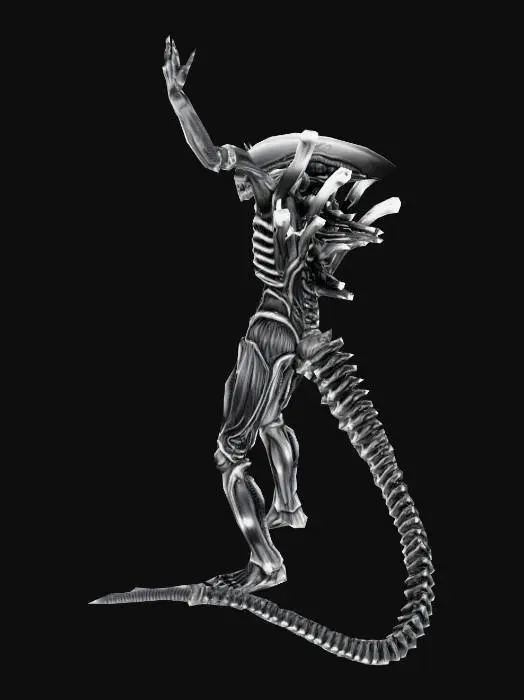 3D model for Alien Creature Design