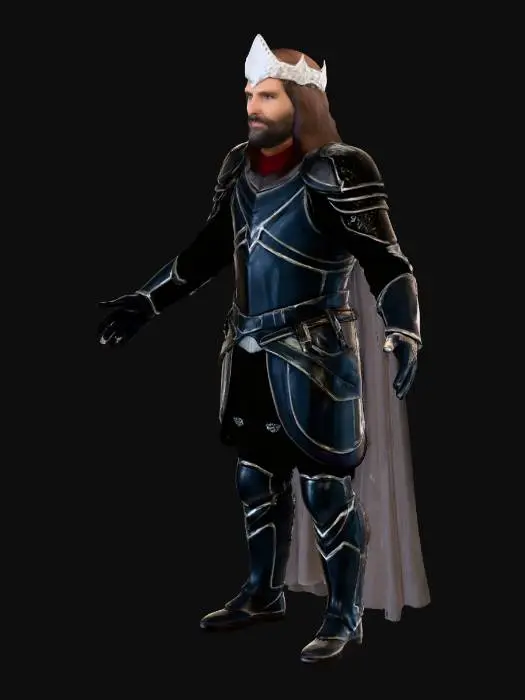 3D model for Coronation of the King