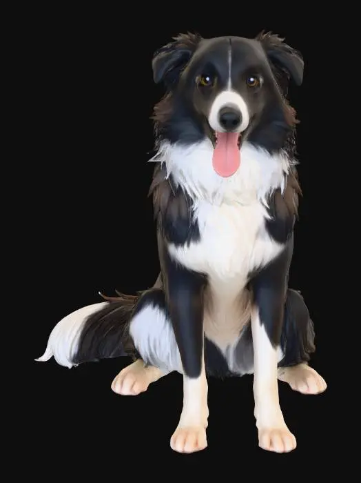 3D model for Happy Pup