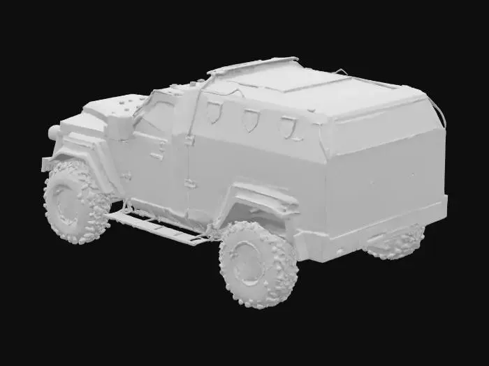 3D model for SWAT Tactical Vehicle
