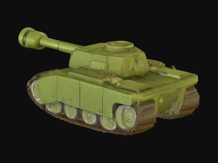 3D model for Tank Toon
