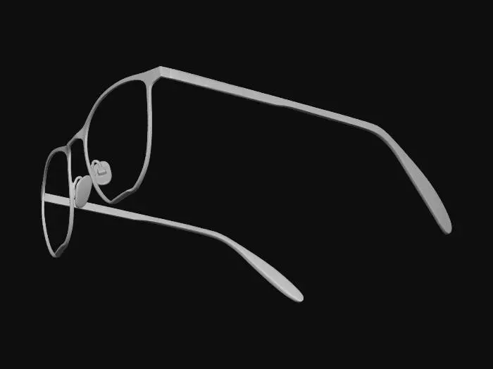 3D model for Me gustaria que los lentes no sean tran gruesos, quisiera algo mas fino, mas elegante, pero no elegante de top, sino algo simple, no tanta textura