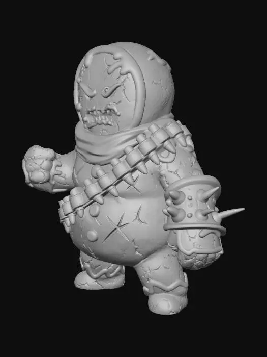 3D model for Gingerbread Berserker