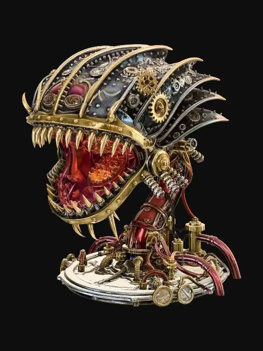 3D model for Emberjaw Automaton