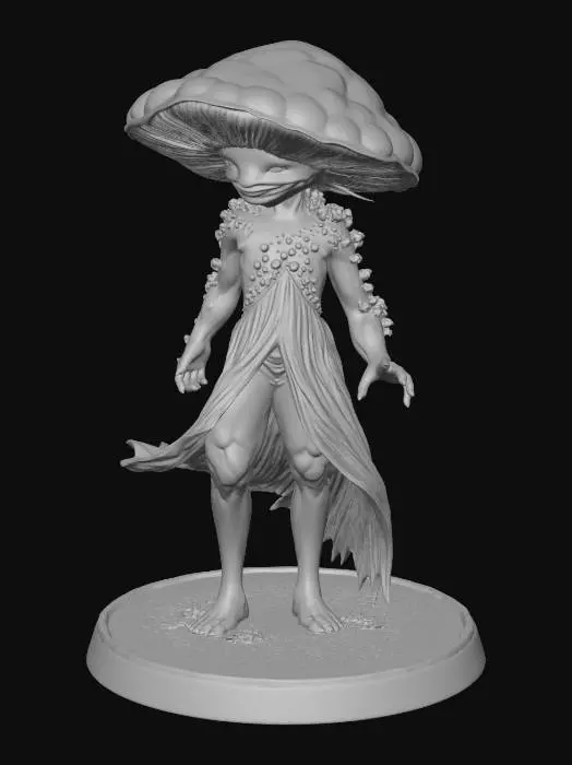 3D model for Celestial Mycelium Emissary