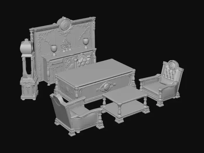 3D model for Emerald Gold Executive Suite