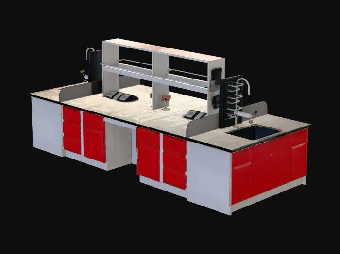 3D model for Laboratory Workstation