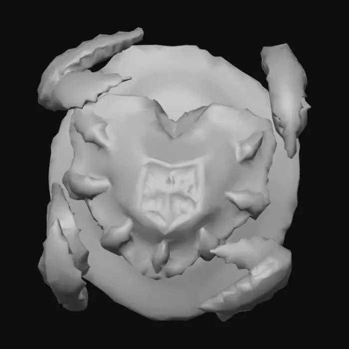 3D model for Prismatic heart