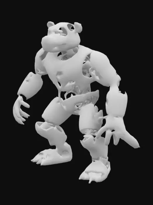 3D model for Bear Robot