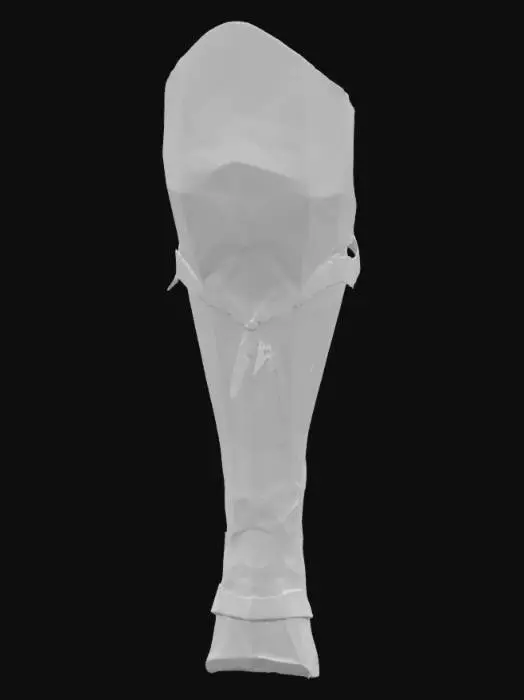 3D model for Leg Armor Render