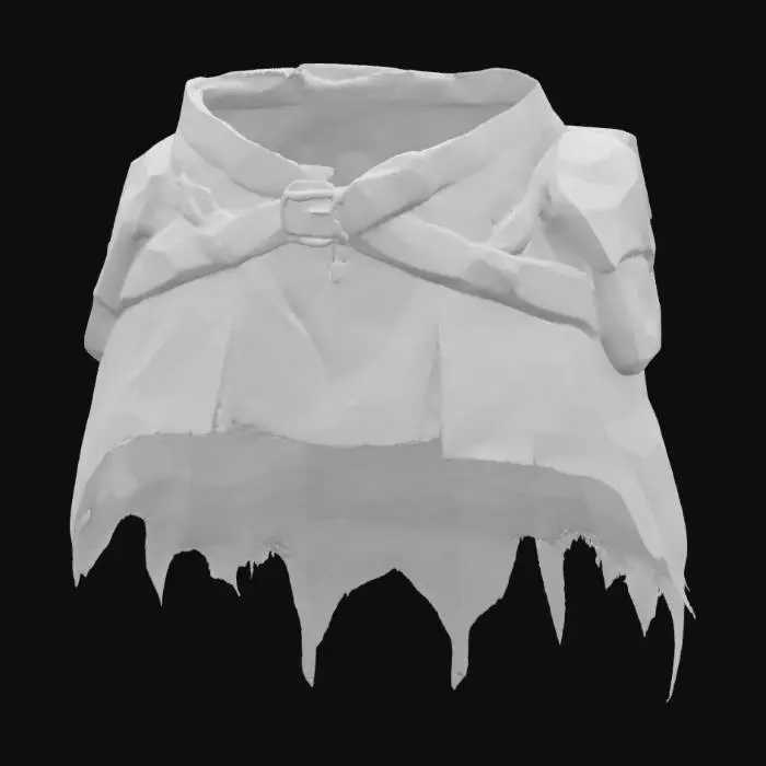 3D model for Tattered Adventurer's Garb