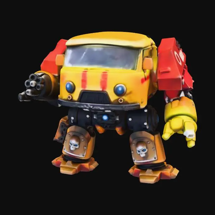 3D model for Bumblebee Battle Bot