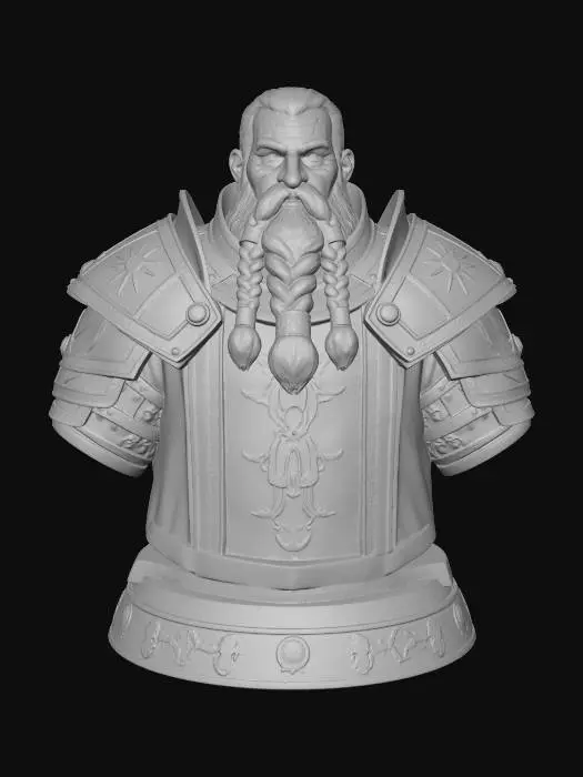 3D model for Ironbeard of the Mountain