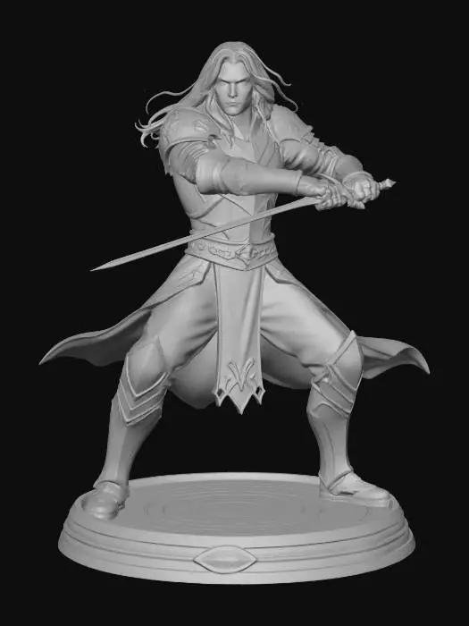 3D model for Azure Runeblade of Mistwood