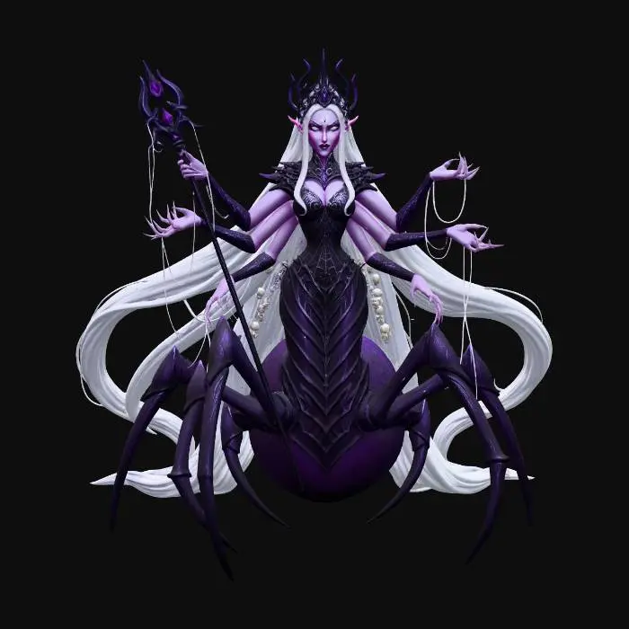 3D model for Arachnid Empress of the Void