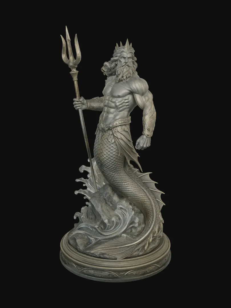 Tidebreaker — modello 3D AI Meshy