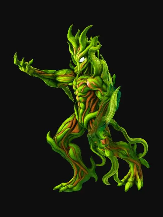 3D model for Verdant Guardian