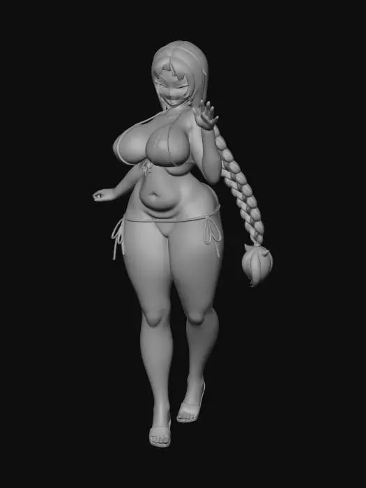 3D model for Sunlit Beach Queen