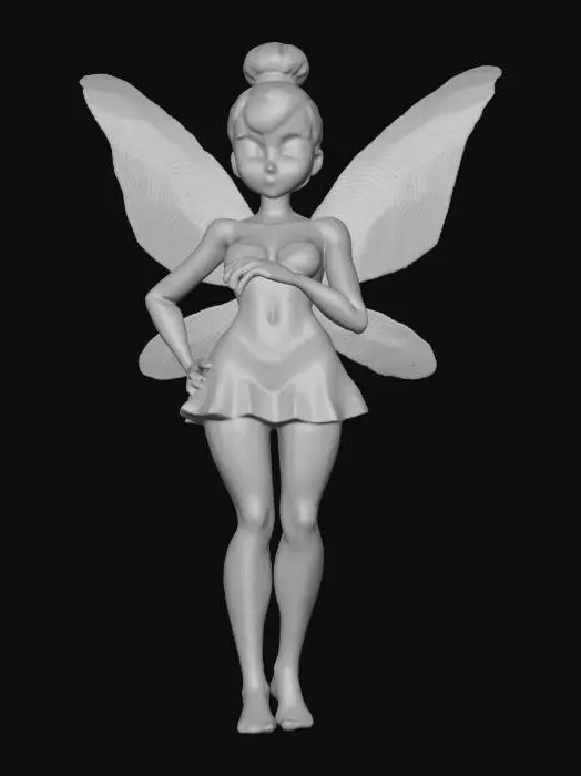 3D model for Disney fairy who loves summer, a very muscular and woman with symmetrical Purple shorty, good anatomy and eyes, best quality, detailed mesh, high resolution, super detail, best quality, 4K, 8K, HDR, studio quality beautiful, elegant, realistic, ultra realistic from head to toe , #women#