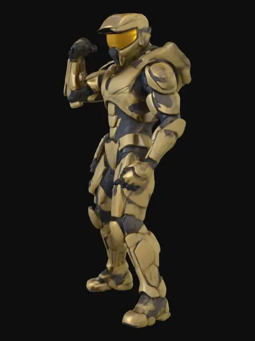 3D model for Armored Sentinel