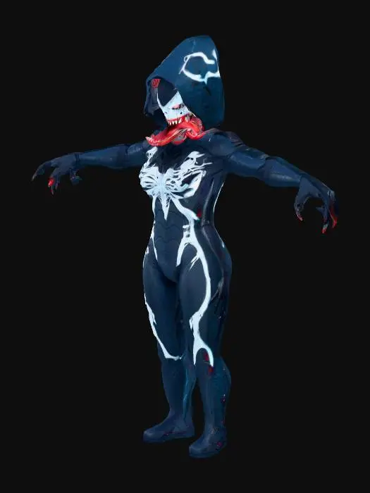 3D model for Queen of the Dark Spider, #villain#