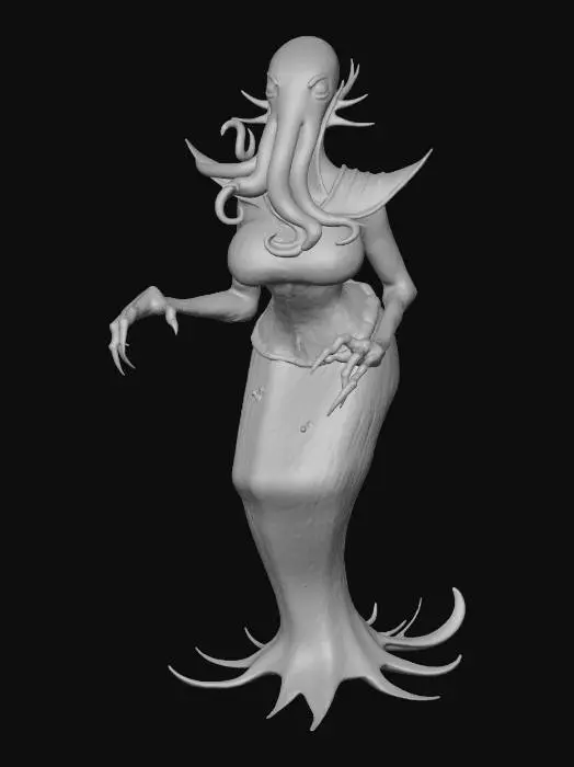 3D model for Tentacle Enigma, #villain#
