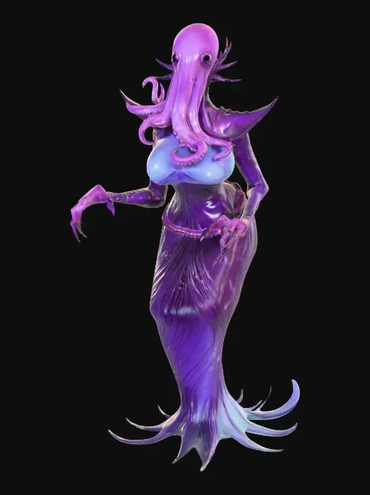3D model for Tentacle Enigma, #villain#